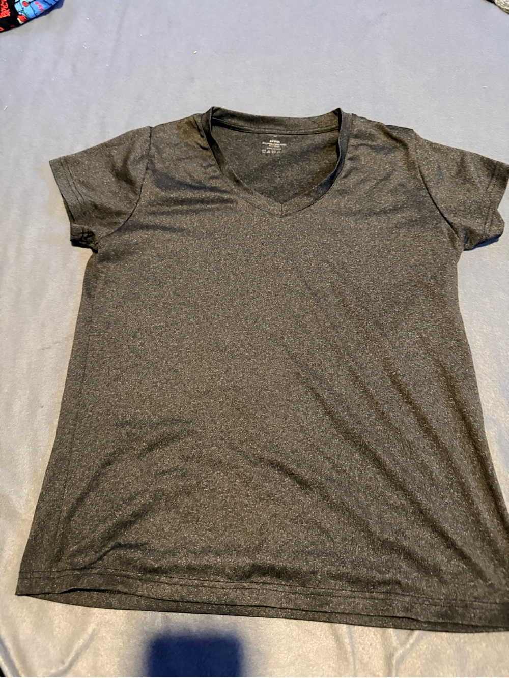 Women's V-Neck Tee - Black